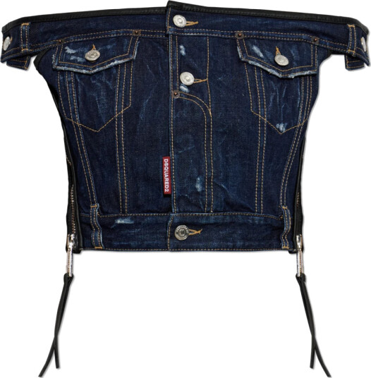 Dsquared2 Dame Topper Blå M, Dsquared2 Dame Topper Blå M,