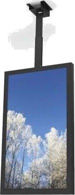 HI-ND mounting kit - portrait - for digital signage LCD panel - black - Max - recommended for 49"