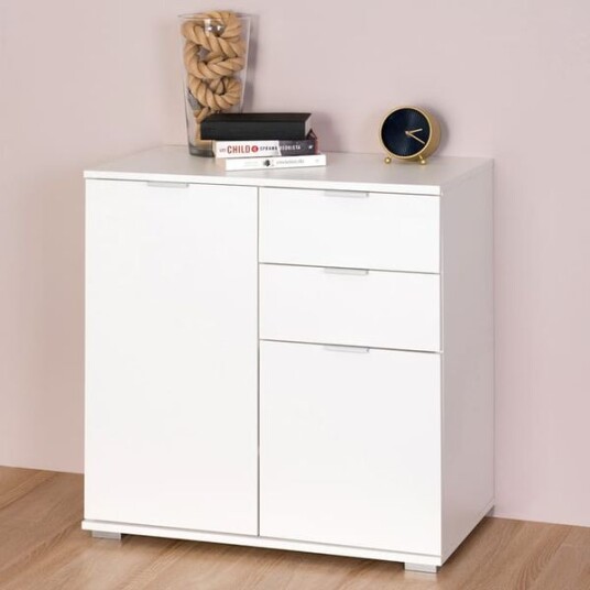 Oppbevaringsskap "Alba" 71x74x35cm - hvit