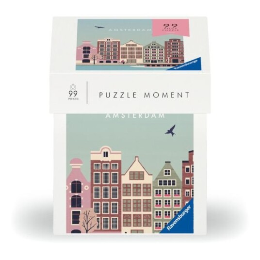 Ravensburger Moments Puslespill   99 Brikker   Amsterdam