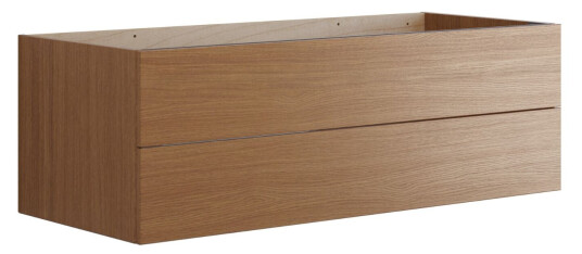 Dansani Calidris Glatt Servantskap 2 Skuff D50cm Gyllen eik / 120cm DA-C24-1074