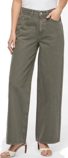 Vila Vifreya Hw Color Washed Jeans Alex Khaki green 38 x 32 Vila Vifreya Hw Color Washed Jeans Alex Khaki green 38 x 32
