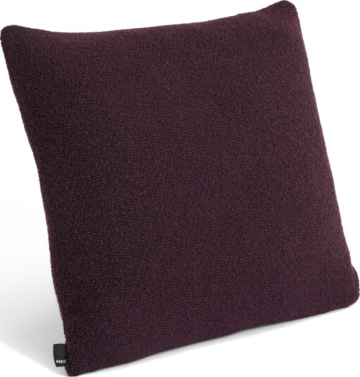 Hay Texture Pute 50x50 cm Burgundy