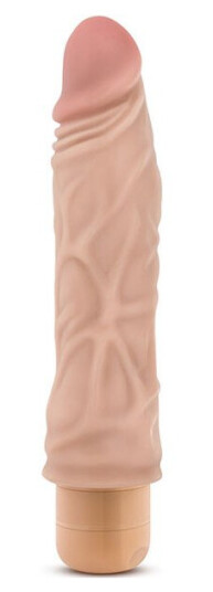 Dr. Skin Cock Vibe 10 Beige 21,5 cm