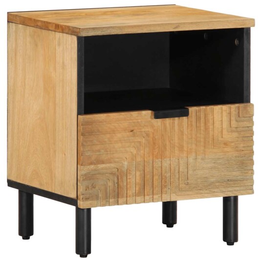  Nattbord brun 40x33x46 cm heltre mango 8721158448194