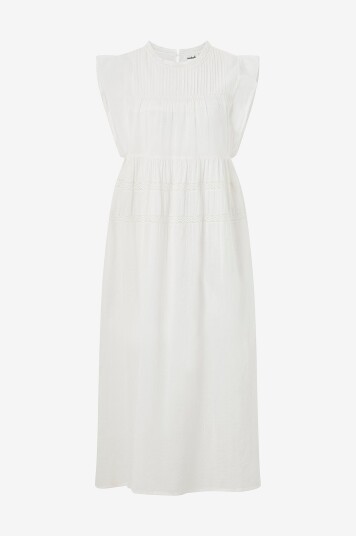 Soaked In Luxury Maxikjole slAmona Maxi Dress Hvit Soaked In Luxury Maxikjole slAmona Maxi Dress Hvit