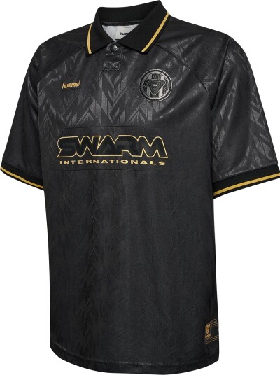 Hummel Hmlloose Bay Soccer Jersey S/S - Black - XL