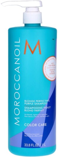 Moroccanoil Purple Shampoo for Blonde Hair 1000 ml - Parabenfri og Volume Moroccanoil Purple Shampoo for Blonde Hair 1000 ml - Parabenfri og Volume