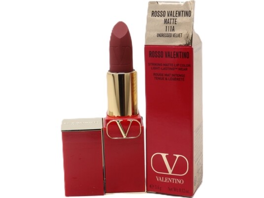 Valentino Valentino Rosso Matte Cream Lipstick 111A Refillable 3.5 G Valentino Valentino Rosso Matte Cream Lipstick 111A Refillable 3.5 G