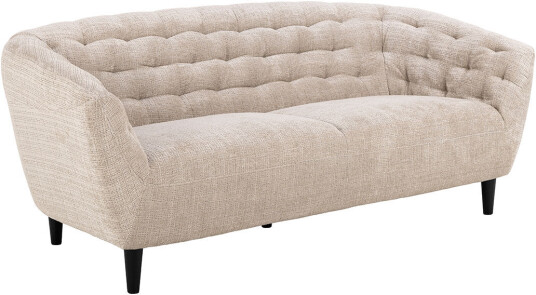Ria sofa 3 seter chenille beige.