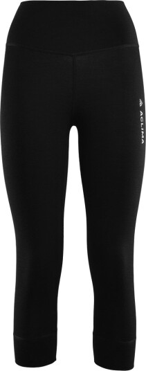 Aclima Women"s WarmWool 3/4 Longs Jet Black XXL