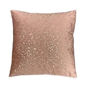 Borg Living Pyntepute - 45x45 cm - Rosa - Pynteputer til sofaen -