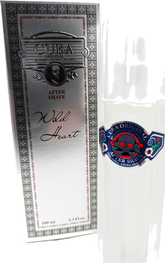 Cuba Original Wild Heart Aftershave Natural Spray 100 ml