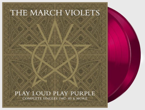 The March Violets  Play Loud Play Purple  LP/Vinyl