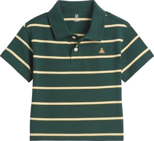 GAP Baby & Toddler Boxy Polo Shirt - DEEP HUNTER 505 - 74/80