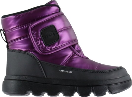 Geox Vintersko Tex J Willaboom B ABX Purple/Black Geox 30 Vinterstøvler Lilla Svart