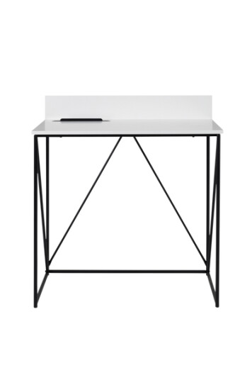 Tenzo Skrivebord TELL 120 hvitt/svart 1726268-01-0 1597562-01-0