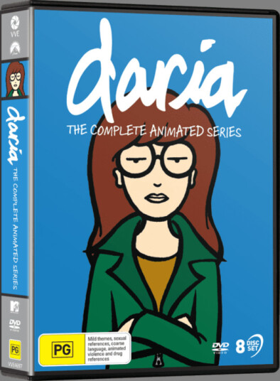 Daria Den Komplette Serien DVD