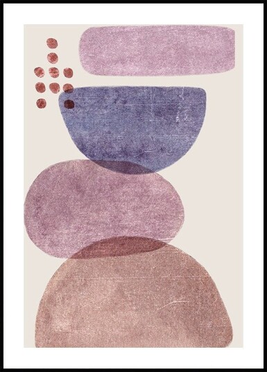 Layered Harmony Plakat / 30x40cm