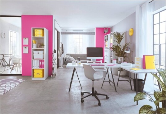 Notatblokk Leitz Wow Pp A4 A4 Kvadratisk 80 Gram 80 Ark Rosa 6 Stk.