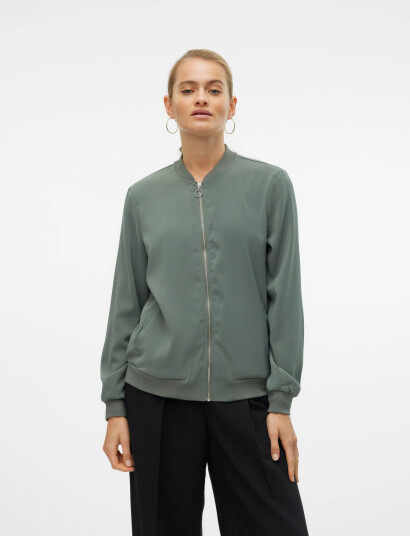 Vero Moda Vmcoco L/S Bomber Noos   Green   XL