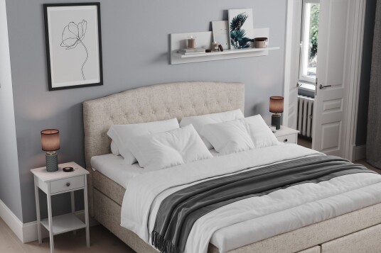 Belda Kontinentalseng 160x200 Medium Beige