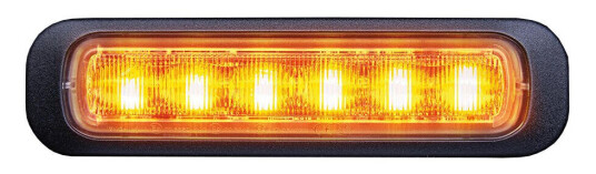 Strands Dark Knight Varsellys 6 LED 6 LED, ECE R65, Klart glass