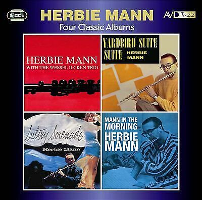 MediaTronixs Herbie Mann : Four Classic Albums: With the Wessel Ilcken Trio/Sultry Pre-Owned