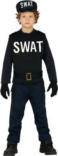 Fiestas Guirca Barnekostyme SWAT 5-6 år Fiestas Guirca Barnekostyme SWAT 5-6 år