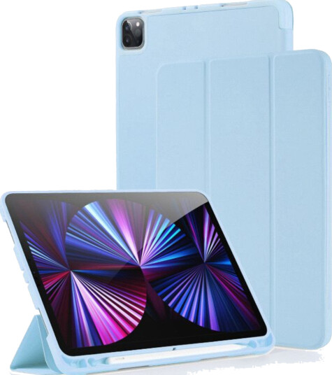 iPad 7/8/9 10.2"   Silikon Deksel   Blue Blue