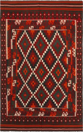 Orientalsk kelimteppe 306 x 195 cm Størrelse: 306 x 195 cm Orientalsk kelimteppe 306 x 195 cm Størrelse: 306 x 195 cm