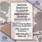 MediaTronixs Colin Davis; Cgo + Bbcso : Beethoven; Haydn: Symphony 1 + CD Pre-Owned
