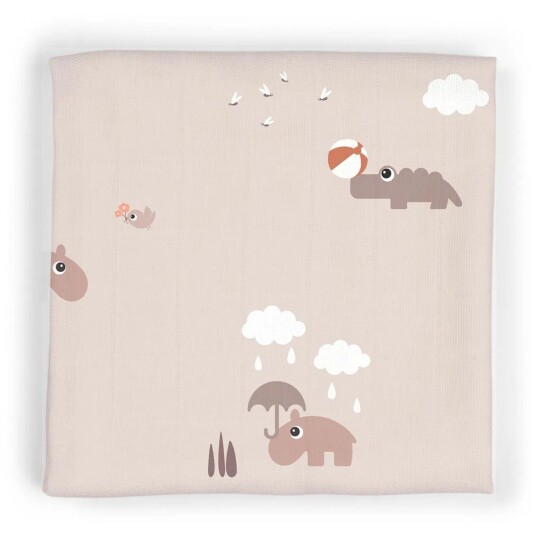 DonebyDeer Powder Baby Swaddling Lekeplass