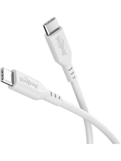 Pro USB C to USB C 60W 1.5m White Pro USB C to USB C 60W 1.5m White