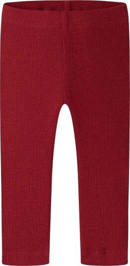 Name It Rib Leggings Rød Dahlia 56 for Barn Name It Rib Leggings Rød Dahlia 56 for Barn
