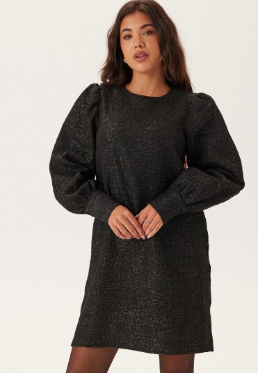 Vila Vitaliama O-Neck L/S Dress/Pr Black 40 Vila Vitaliama O-Neck L/S Dress/Pr Black 40