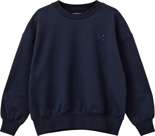 Sofie Schnoor Collegegenser Elisy Navy Blue Sofie Schnoor 8 år 128 Collegegenser Blå