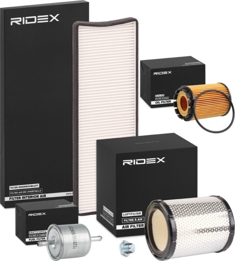 Filtersett RIDEX 4055F17429