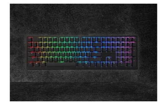 Ducky Zero 6108 Trådløst Gamingtastatur med RGB - Nordisk, Svart Ducky Zero 6108 Trådløst Gamingtastatur med RGB - Nordisk, Svart