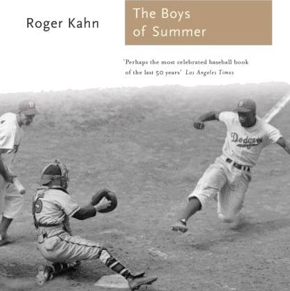 The Boys Of Summer Av Roger Kahn