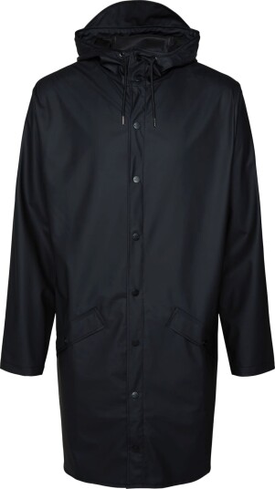 Rains Unisex Long Jacket S , Black