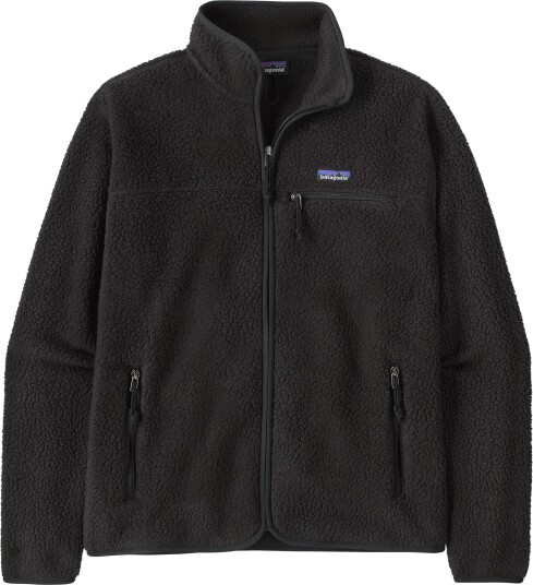 Patagonia M Retro Pile Jacket Fleecejakke Svart XL
