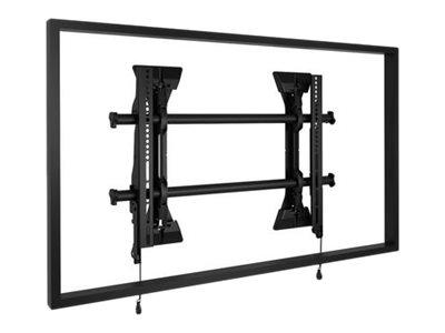 Chief Fusion Medium Micro-Adjustable Fixed TV Wall Mount - For Displays 32-65" - Black monteringssett - for flatpanel - svart