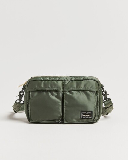 Porter Yoshida & Co. Tanker Sling Bag Sage Green