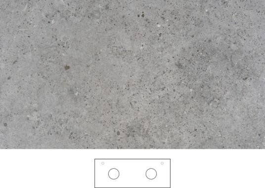 Svedbergs Poem Granittkeramikk Benkeplate Kalk / 120cm Dobbel