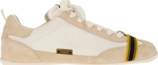 Fendi Herre Sko Beige 44 EU,