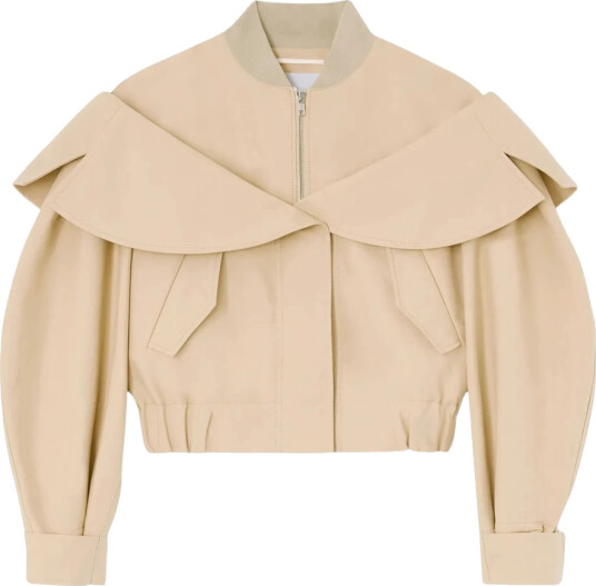 Ganni Dame Jakker Beige S,