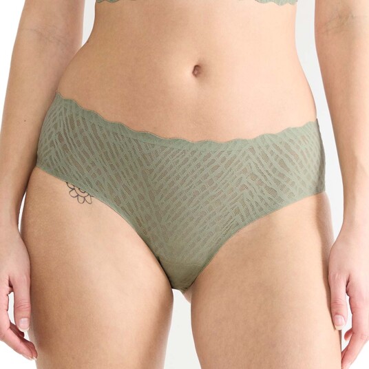 Sloggi Truser ZERO Feel Bliss Hipster Brief Grønn/Khaki Medium Dame
