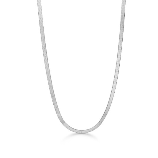 Avilé Jewelry Snake Chain Halskjede Sølv DI011-S-42 + 5 cm - Dame - 925 sterling silver