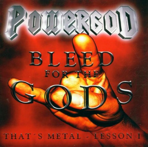 Powergod Blled For The Gods CD